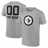 Winnipeg Jets Big & Tall Personalized Name & Number Monochrome T-Shirt Sale