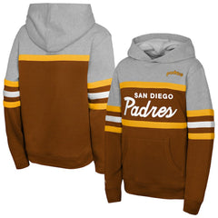 San Diego Padres Mitchell & Ness Youth Cooperstown Head Coach Pullover Hoodie | MLB Outlet