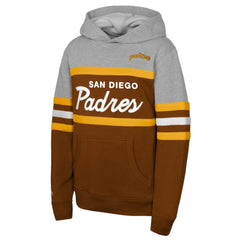 San Diego Padres Mitchell & Ness Youth Cooperstown Head Coach Pullover Hoodie | MLB Outlet