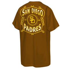 San Diego Padres Mitchell & Ness Youth Cooperstown Rodeo Rope T-Shirt | MLB Shop