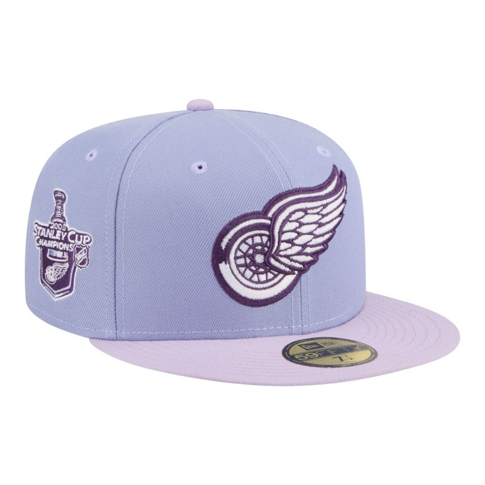 Detroit Red Wings New Era Lavender Bloom 59FIFTY Fitted Hat Discount