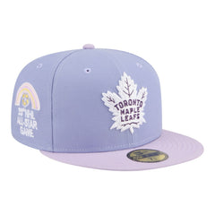 Toronto Maple Leafs New Era Lavender Bloom 59FIFTY Fitted Hat Outlet