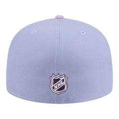 Anaheim Ducks New Era Lavender Bloom 59FIFTY Fitted Hat For Sale