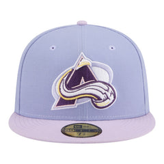 Colorado Avalanche New Era Lavender Bloom 59FIFTY Fitted Hat On Sale