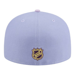Chicago Blackhawks New Era Lavender Bloom 59FIFTY Fitted Hat Outlet