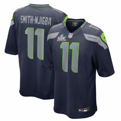 Seattle Seahawks Nike Jaxon Smith-Njigba Super Bowl LX Patch Game Jersey