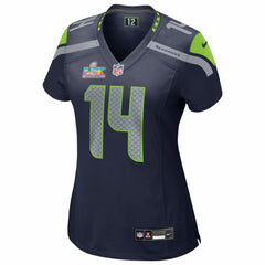 Seattle Seahawks Nike Sam Darnold Women's Super Bowl LX Patch Game Jersey
