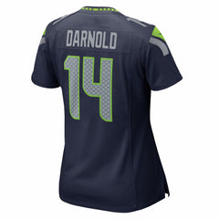 Seattle Seahawks Nike Sam Darnold Women's Super Bowl LX Patch Game Jersey