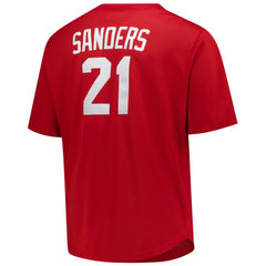Deion Sanders Cincinnati Reds Mitchell & Ness Big & Tall Cooperstown Mesh Batting Practice Jersey | MLB Near me