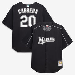 Miguel Cabrera Miami Marlins Mitchell & Ness Big & Tall Cooperstown Mesh Batting Practice Jersey | MLB US