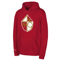 San Francisco 49ers Mitchell & Ness Youth Retro Logo Retro Logo Hoodie