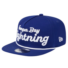 Tampa Bay Lightning New Era Team Text Golfer Adjustable Hat Discount