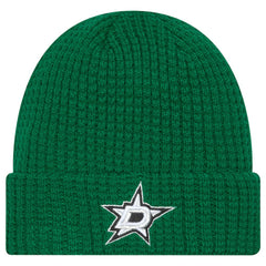Dallas Stars New Era Waffle Cuffed Knit Hat Discount