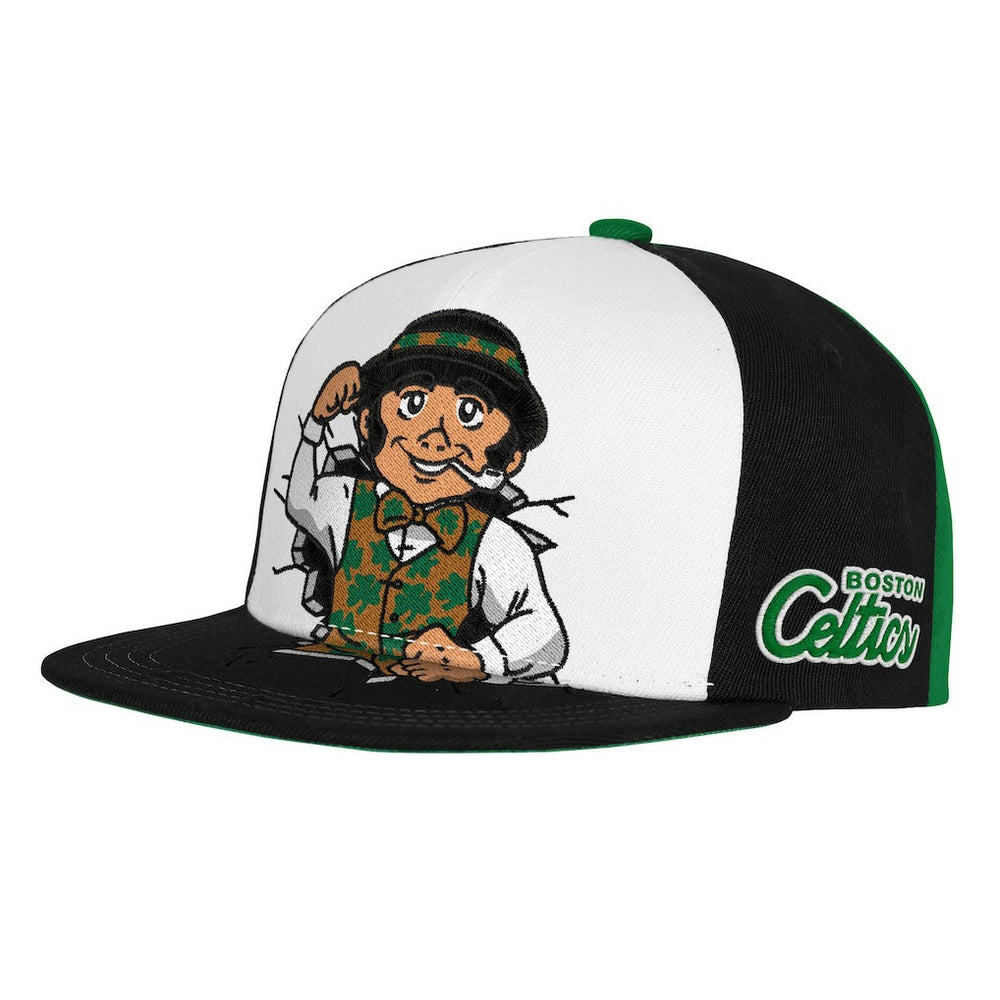 Boston Celtics Youth Mascot Snapback Hat On Sale