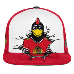 Chicago Blackhawks Mitchell & Ness Youth Mascot Snapback Hat On Sale