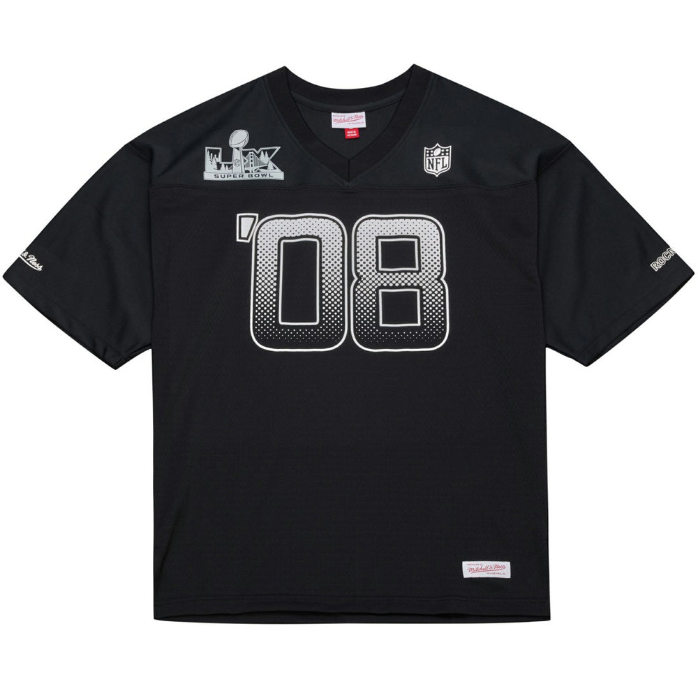 New England Patriots Mitchell & Ness Super Bowl LX x Roc Nation Legacy Jersey