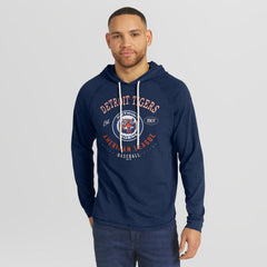 Detroit Tigers Darius Rucker Collection by Fanatics Raglan Hooded Long Sleeve T-Shirt | MLB New