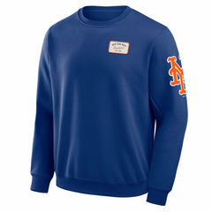 New York Mets Darius Rucker Collection by Fanatics Washed Crew Neck Pullover Sweatshirt | MLB Outlet
