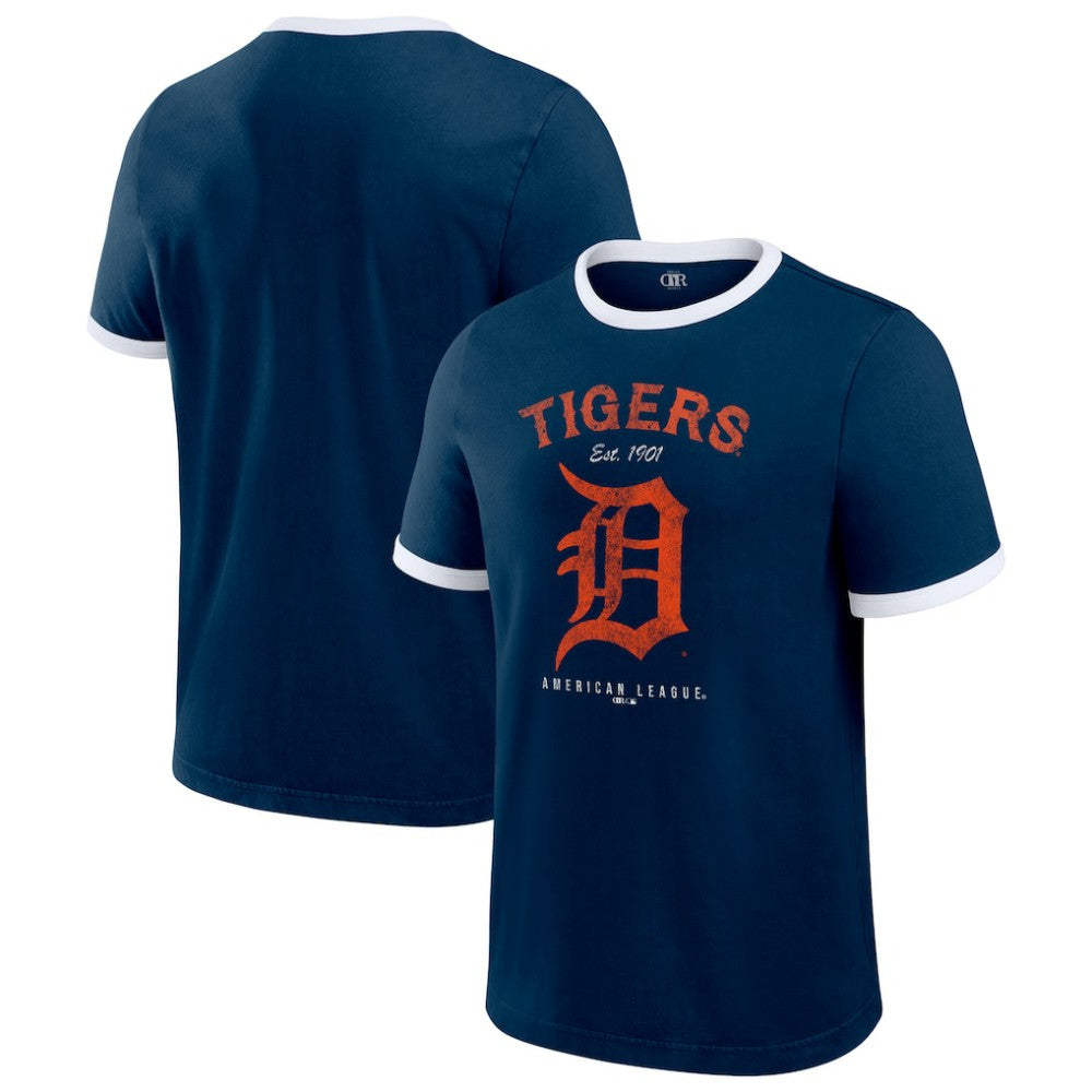 Detroit Tigers Darius Rucker Collection by Fanatics Washed Ringer T-Shirt | MLB Sale