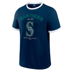 Seattle Mariners Darius Rucker Collection by Fanatics Washed Ringer T-Shirt | MLB US