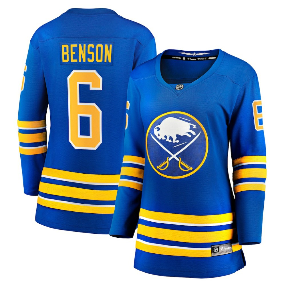 Zach Benson Buffalo Sabres Fanatics Women's Home Breakaway Jersey On Sale