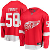 Emmitt Finnie Detroit Red Wings Fanatics Home Breakaway Jersey Sale