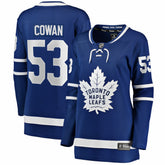 Easton Cowan Toronto Maple Leafs Indiana Women's Home Breakaway Jersey For Sale
