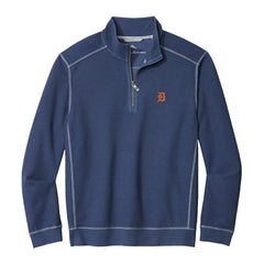Detroit Tigers Tommy Bahama Montego Bay Half-Zip Sweatshirt | MLB New