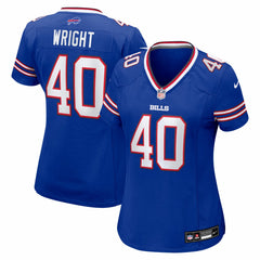 Buffalo Bills Nike Matthew Wright Women's Team Game Jersey