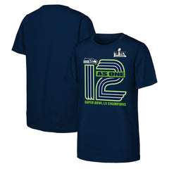 Seattle Seahawks Fanatics Youth Super Bowl LX Champions Hometown Collection T-Shirt