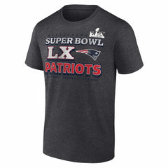 New England Patriots Fanatics Super Bowl LX Big & Tall Battle Prep T-Shirt