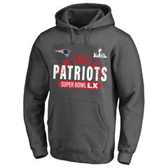 New England Patriots Fanatics Super Bowl LX Big & Tall Game Plan Hoodie