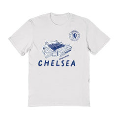 Chelsea Vive La Fete Women's Stadium Style T-Shirt White