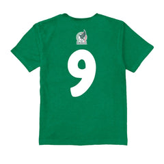 Raúl Jiménez Mexico National Team Vive La Fete Youth Player Name & Number Chilena Style T-Shirt Green