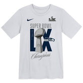 Seattle Seahawks Nike Preschool Super Bowl LX Champions Heavy Chill T-Shirt