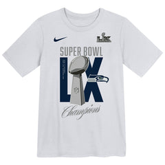 Seattle Seahawks Nike Preschool Super Bowl LX Champions Heavy Chill T-Shirt
