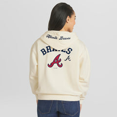 Atlanta Braves WEAR by Erin Andrews Women's Full-Zip Hoodie | MLB US