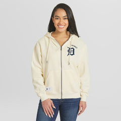 Detroit Tigers WEAR by Erin Andrews Women's Full-Zip Hoodie | MLB Outlet