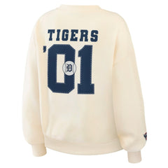 Detroit Tigers WEAR by Erin Andrews Women's Heavyweight Crew Neck Sweatshirt | MLB Near me