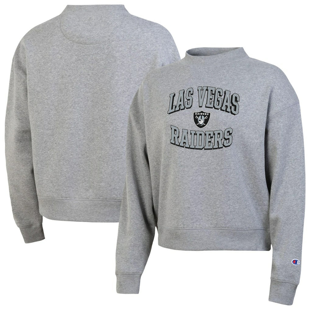 Las Vegas Raiders Champion Women's Triumph Tri-Blend Sweatshirt