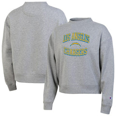 Los Angeles Chargers Champion Women's Triumph Tri-Blend Sweatshirt