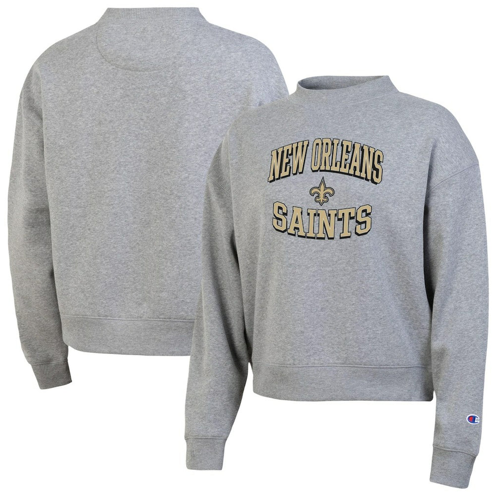 New Orleans Saints Champion Women's Triumph Tri-Blend Sweatshirt
