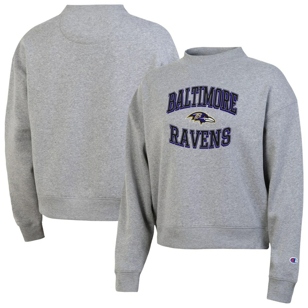 Baltimore Ravens Champion Women's Triumph Tri-Blend Sweatshirt