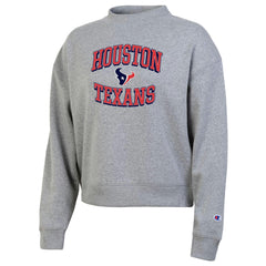 Houston Texans Champion Women's Triumph Tri-Blend Sweatshirt