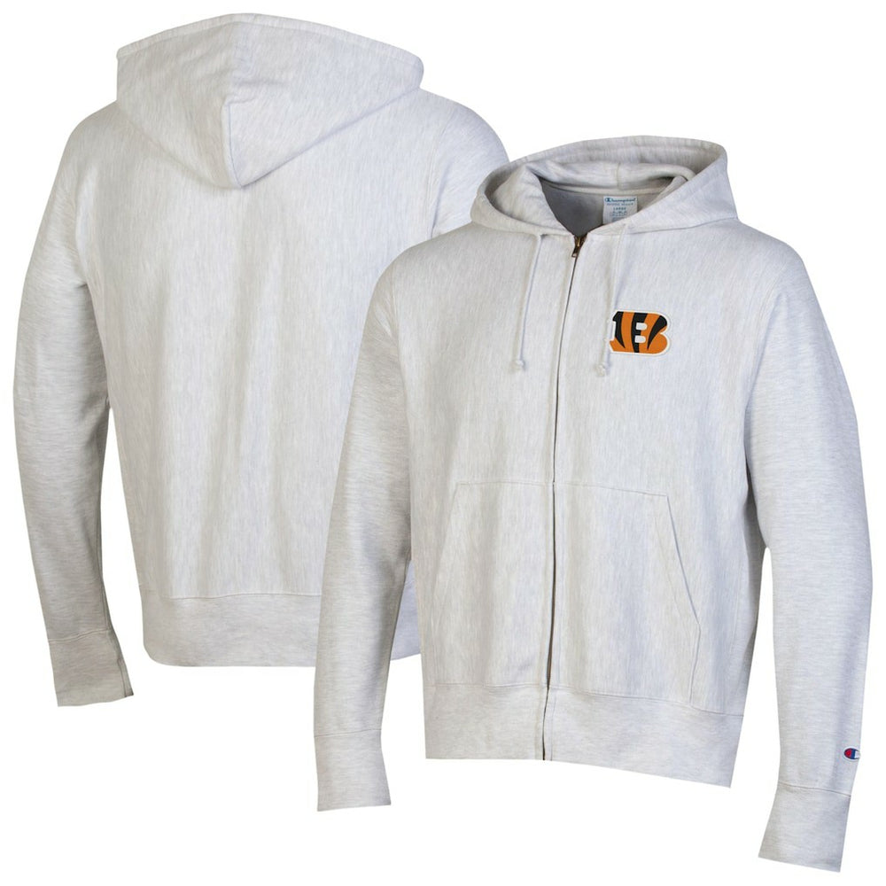 Cincinnati Bengals Champion Reverse Weave Full-Zip Hoodie