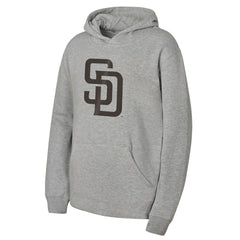 San Diego Padres Outerstuff Youth Primary Logo Fleece Hoodie | MLB On Sale