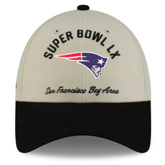 New England Patriots New Era Super Bowl LX 9FORTY Adjustable Hat