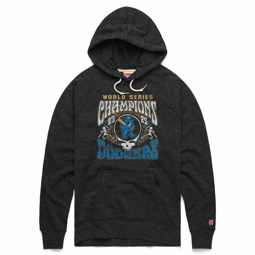 Los Angeles Dodgers Homage 2026 Gold Collection Grateful Dead Hoodie | MLB Shop