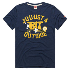 Milwaukee Brewers Homage Tri-Blend Hyperlocal T-Shirt | MLB Discount