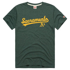 Athletics Homage Tri-Blend Hyperlocal T-Shirt | MLB New